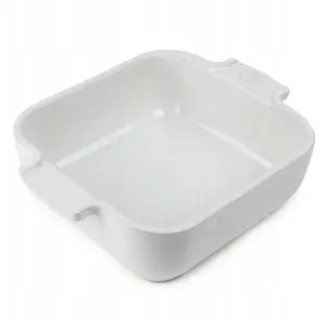 PEUGEOT ceramic baking dish 13×13×5 cm, white