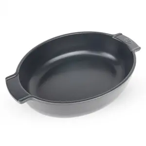 Keramikas ovāla cepamforma, PEUGEOT APPOLIA 31 cm Slate