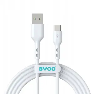 Кабель USB – USB-C BWOO 2 м 3A белый