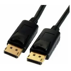 DisplayPort kabelis ICIDU Brackton DP4-SKB-0500.B — DisplayPort vīrietis‑vīrietis, 5 m, melns, 4K