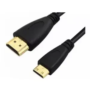HDMI kabelis ADAPTEC MHD-HDE-0150.B — HDMI vīrietis uz mini HDMI vīrietis, 1,5 m, melns