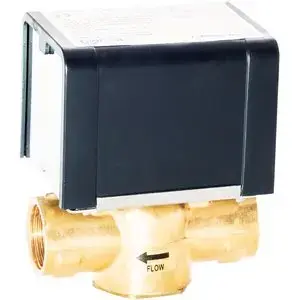 Valve with actuator VTS VR I DX 1-2-1204-2019 — HVAC control valve with electric actuator