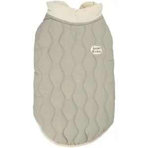 Dog coat barry king BK-21162, grey, size S (35 cm back length)