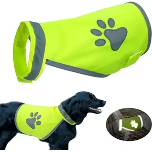 Dog vest Spin Master Paw Love Reflective 40 cm Yellow — safety vest for small dogs