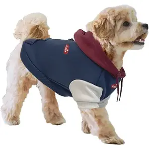Dog hooded sweatshirt ZOLUX model 411615 size R.40 blue