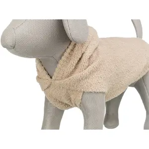 Dog Hoodie Trixie Carson, sand color, size XS (back length 30 cm)