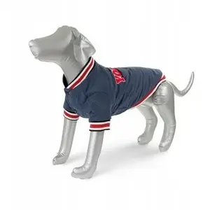 Dog jacket barry king quilted blue size L (45 cm) for medium dogs
