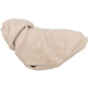 Dog hoodie Trixie Carson, sand color, size XXS (back length 18 cm)