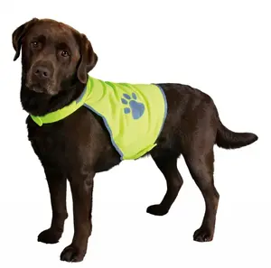 Жилет безопасности Trixie TRIXIE Safety Vest XL желтый — полиэстер, шея 50–73 см, живот 72–95 см