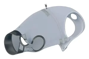 Защитный комбинезон для собак Trixie TX-19536 — размер M/L, серый, хлопок