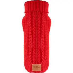 Sweater with Turtleneck Chaba `XXL` 40 cm, Red