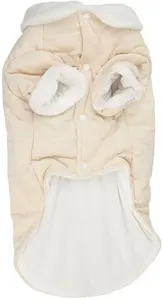 Dog jacket Barry King BK-21131, beige with sleeves, size XL (50)