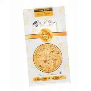 White Chocolate Dessert Bar M.Pelczar Chocolatier Creme Brulee 50 g