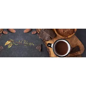 Chocolate bar M.Pelczar Chocolatier dark chocolate with caramelized fruit tea and jasmine flowers 85 g