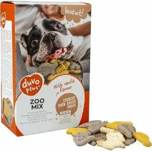 Лакомство для собак Duvo+ 500 г Zoo Mix печенье в форме животных