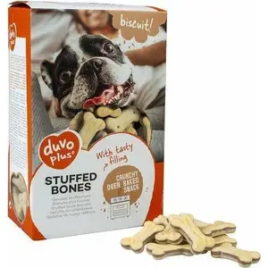 Suns našķi Duvo+ pildītas cepumu kubiņas 500 g