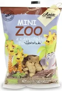 Cookie mini Zoo with chocolate 100 g - Bio Ania organic cookies