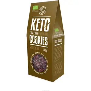 Cookie — Diet Food Bio* keto with cocoa 80 g, low-carb snack