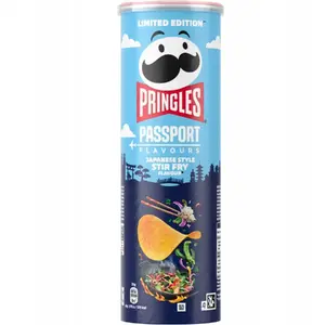 Potato crisps Pringles Japanese Style Stir Fry 165 g — savory snack