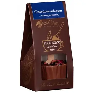 Chocolate bar M.Pelczar Chocolatier milk chocolate with blackcurrant note 60 g
