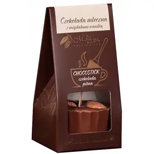 Chocolate bar M.Pelczar Chocolatier milk chocolate with almonds and vanilla 60 g