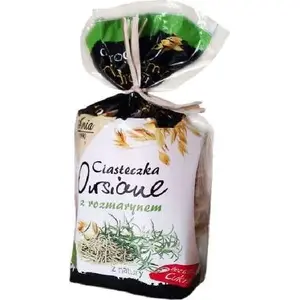 Овсяное печенье с розмарином 150 г, Ania — Ania Ciasteczka owsiane z rozmarynem 150 g