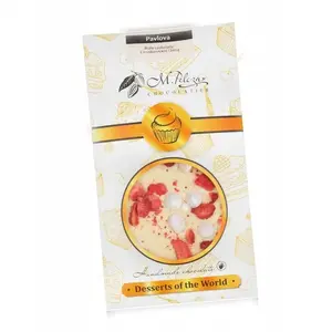 White Chocolate Dessert 'Pavlova' 50 g — M.Pelczar Chocolatier