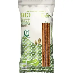 Whole Grain Spelt Sticks salted 150 g, Envoy - snack made from whole spelt flour
