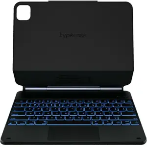 Keyboard case for iPad Air 13" 2024/2025, No name — Typecase Edge with keyboard, black