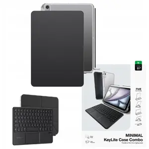 Keyboard case Amazingthing Minimal Case Keylite Combo for iPad Air M3 11" — black