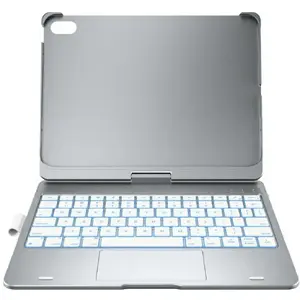 Keyboard case No name Flexbook Touch for iPad 11" (A16) 2025 / iPad 10.9" 2022, silver