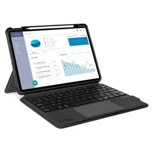 SBS TABOOKPRO11KBOARD mobile device keyboard QWERTY Italian Bluetooth Black, touchpad, for 11" screens