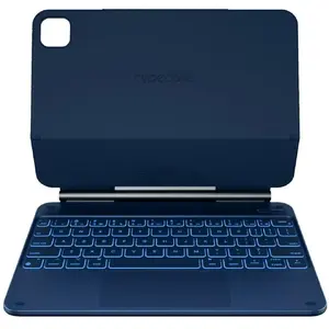 Keyboard case Tech-Protect Typecase Edge for iPad Air 11" 2024/2025 — blue pacific