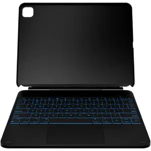Keyboard case Tech-Protect Typecase Edge for iPad Air 13" 2024/2025 with carbon fiber finish