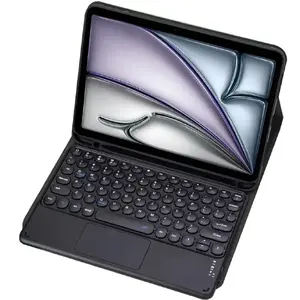 Keyboard case with Bluetooth touchpad for iPad Air 13 Gen6, Strado, black