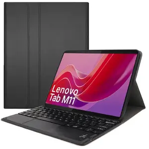 Keyboard case with Bluetooth touchpad for Lenovo Tab M11 by Strado (black)