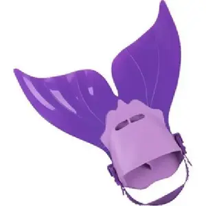 Master Mermaid monopēda peldēšanai, MAS-B631 (violets) — treniņiem un atpūtai