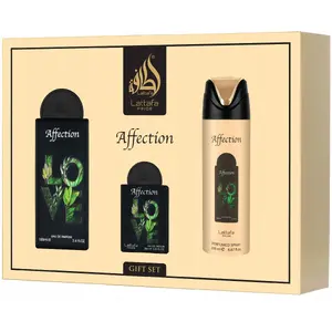 Lattafa Pride Affection set (EDP 100 ml + 20 ml + Deodorant spray 200 ml) (Kayali Yum Pistachio Gelato | 33 clone)