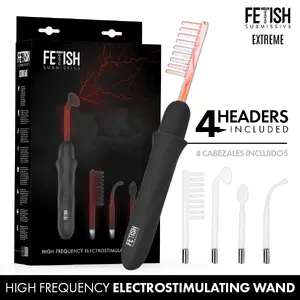 Электростимулятор-волшебная палочка FETISH SUBMISSIVE EXTREME — FETISH SUBMISSIVE - HIGH FREQUENCY ELECTROSTIMULATION WAND