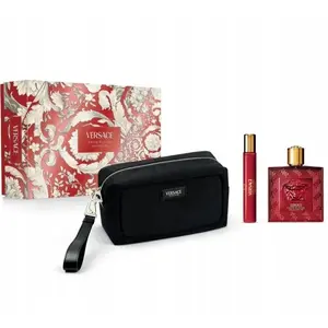 Versace Eros Flame set (EDP 100 ml + 10 ml + cosmetic bag)