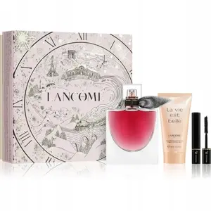 Komplekts SELEKTYWNA LAMCOME La Vie Est Belle L'Elixir — 50 ml tualetes ūdens, 50 ml ķermeņa balzams, 2 ml mini skropstu tuša