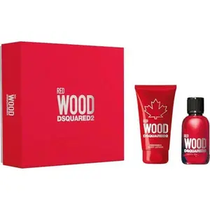 Komplekts DSquared2 Red Wood Pour Femme — EDT 100 ml + ķermeņa losjons 150 ml