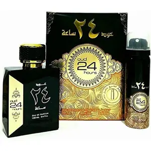 Ard Al Zaafaran Oud 24 Hours (EDP 100 ml + 50 ml Deodorant Spray) (Tom Ford Black Orchid clone)