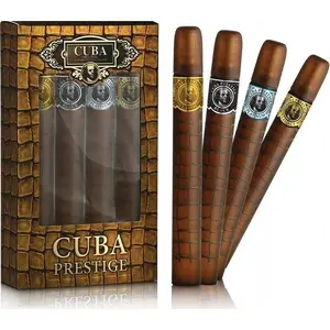 Cuba fragrance set — Cuba Original Prestige Classic EDT 35 ml, Black EDT 35 ml, Platinium EDT 35 ml, Legacy EDT 35 ml