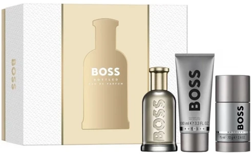 Hugo Boss Boss Bottled (EDP 100 ml spray + deo 75 ml + 100 ml shower gel)