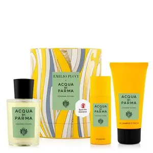 Подарочный набор Acqua Di Parma Colonia Futura — одеколон 1 шт, гель для душа 75 мл, дезодорант-спрей 50 мл
