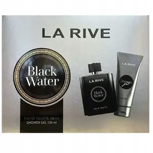 Eau de Toilette Set La Rive Man Black Water — EDT 100 ml with 10 ml Shower Gel