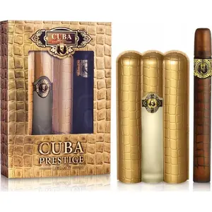 Eau de Toilette set Cuba Prestige Legacy — 90 ml bottle + 35 ml spray