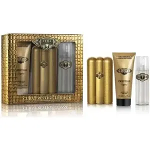 Cuba Prestige Legacy for Men gift set — Cuba fragrance collection, assorted grooming items