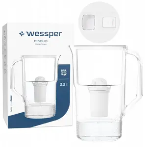 Фильтрующий кувшин wessper D1 SOLID FutureFlow aquaclassic — кувшин для очистки воды совместим с картриджами